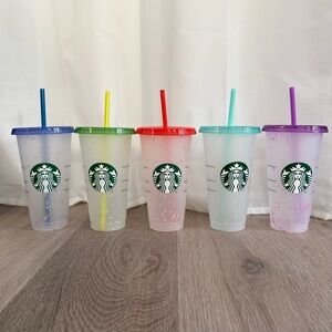 Starbucks Summer 2020 Color Changing Confetti Venti Cold Cups